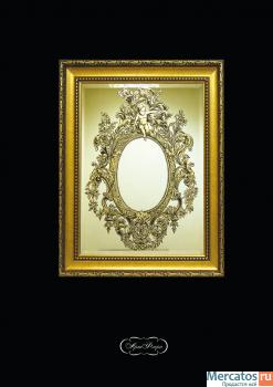 зеркало расписанное вручную 6