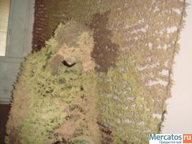 Пончо для маскировки на охоте (1,5 на 1,5 "солома") 4