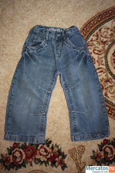 Фирменные джинсы д/м р.92/98