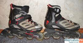 Продам раздвижные детские ролики rollerblade, размер 32- 37