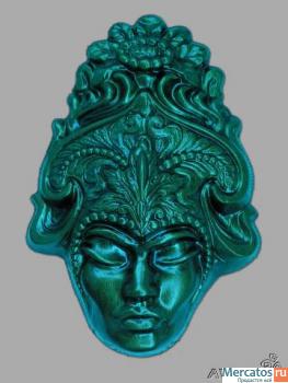 Маска Гаргона ( гипс, бронза)