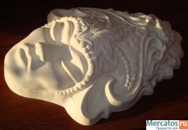 Маска Гаргона ( гипс, бронза) 3