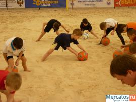 Детский футбол. Детская спортивная секция. Пляжный футбол для де 5