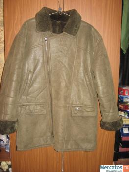 Продается дубленка (куртка) мужская на меху размер 48-50