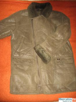 Продается дубленка (куртка) мужская на меху размер 48-50 2