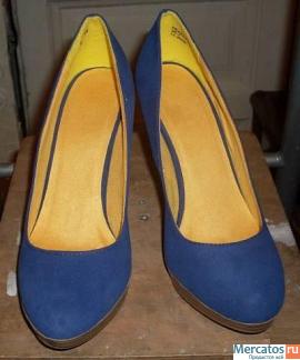 Замшевые туфли