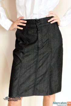 Джинсовая Юбка Yves Saint Laurent 2