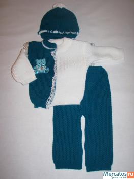 Детская вязанная одежда 2