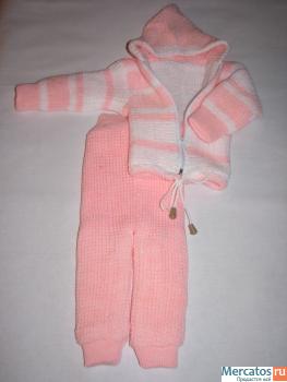 Детская вязанная одежда 4