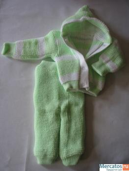 Детская вязанная одежда 5