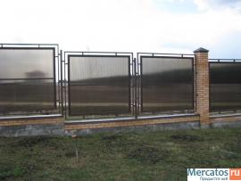 Установка заборов, любые заборы в Подмосковье недорого, ворота а
