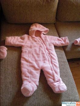 Продаю осенне-весенний комбинезон y девочку 9 - 12 мес.