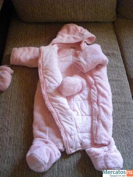 Продаю осенне-весенний комбинезон y девочку 9 - 12 мес. 3