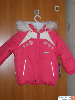 Новый зимний костюм для девочки куртка+ полукомбинезон Lenne 2