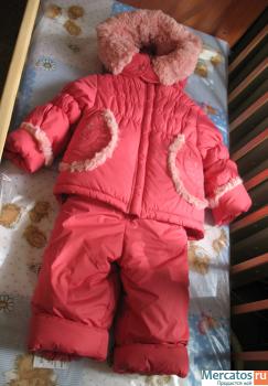 Детский зимний комбинезон для девочки "Карамелька" 2