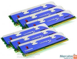 Модули памяти 6x1ГБ DDR3 sdram Kingston Hyper X