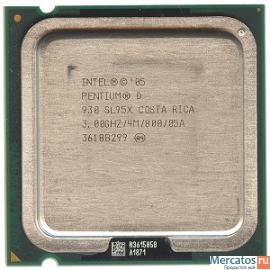 Процессоры Pentium D 930/925/915 Pentium 4 521/630