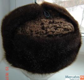 Шапка - ушанка зимняя мужская меховая