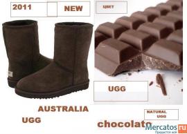 новые "шоколадные" угги UGG шоколадного цвета все размеры