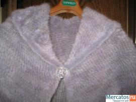 Накидка-жилет из вязаной норки супер! р.44-46-48 3