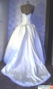 Продаю «Свадебное платье + фата + перчатки» 3