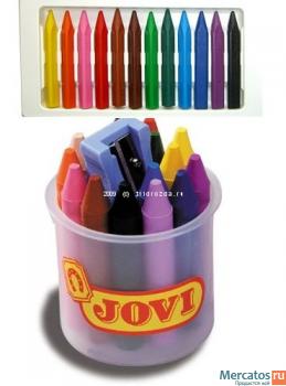 Цветные карандаши jovi, lyra, giotto 4
