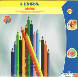 Цветные карандаши jovi, lyra, giotto 6