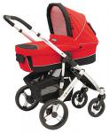 Детская коляска Coletto Austin 4 (2 в 1). Цвет красный. 7000 руб