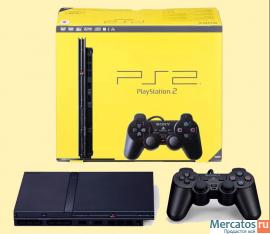 PS2 PlayStation2 slim чипованная SCPH-70008 (4000р.)