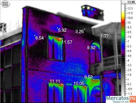 тепловизионная съемка, домов, коттеджей