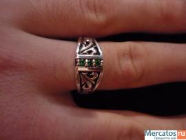 Серебряное мужское кольцо унисекс