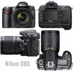 Фотоаппарат Nikon D80 Kit, полный комплект,в отличном состоянии