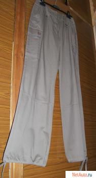 Брюки в стиле карго р.46