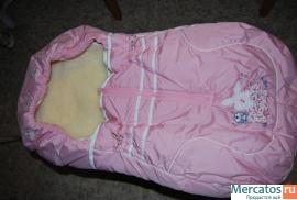 Продаю новый тёплый конверт для малышки