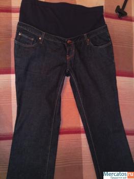 Брюки джинсовые для беременных ZARA.