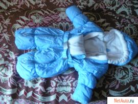 Зимний комбинезон на мальчика 68 рост