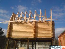 продам сруб дома,бани по размерам заказчика.