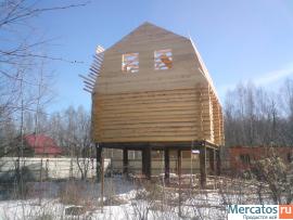 продам сруб дома,бани по размерам заказчика. 2