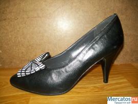 Черные туфли с бантиком 2