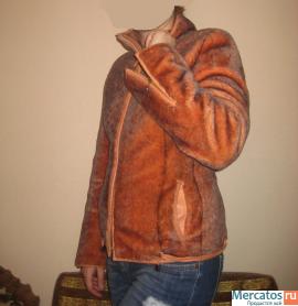 дизайнерская курточка из мутона произ.фабрики Мелита,разм. 42-44 3