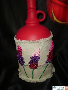 продам бутылку для интерьера "Кувшин"