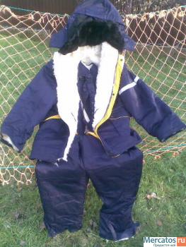 Костюм меховой с полукомбинезоном