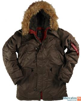 Куртки Аляска,летные кожаные от фирм Alpha Industries и U.S.Wing 9