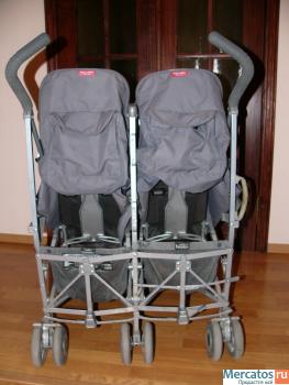 Коляска-трость для двойни Maclaren Twin Techno 2