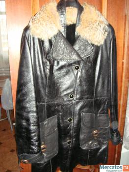 куртка (дубленка) натуральный лак