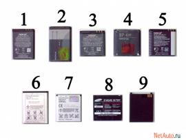 Батарейки (аккумуляторы) для любых моделей китайских телефонов!