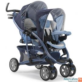 Продаю Коляска для двойни/погодок/близнецов Graco Quattro Tour D