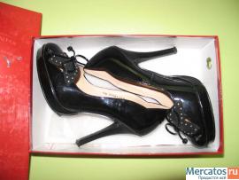 Туфли черные лакированные 35 размер 3