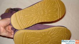 Угги UGG Bailey Button Blackberry Wine Triplet высокие! 5