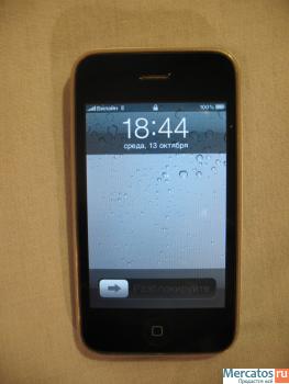iPhone 3g 8gb, АйФон, белый, настоящий, разблокированный 2